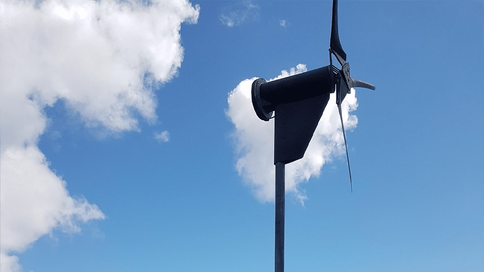 larger wind turbine